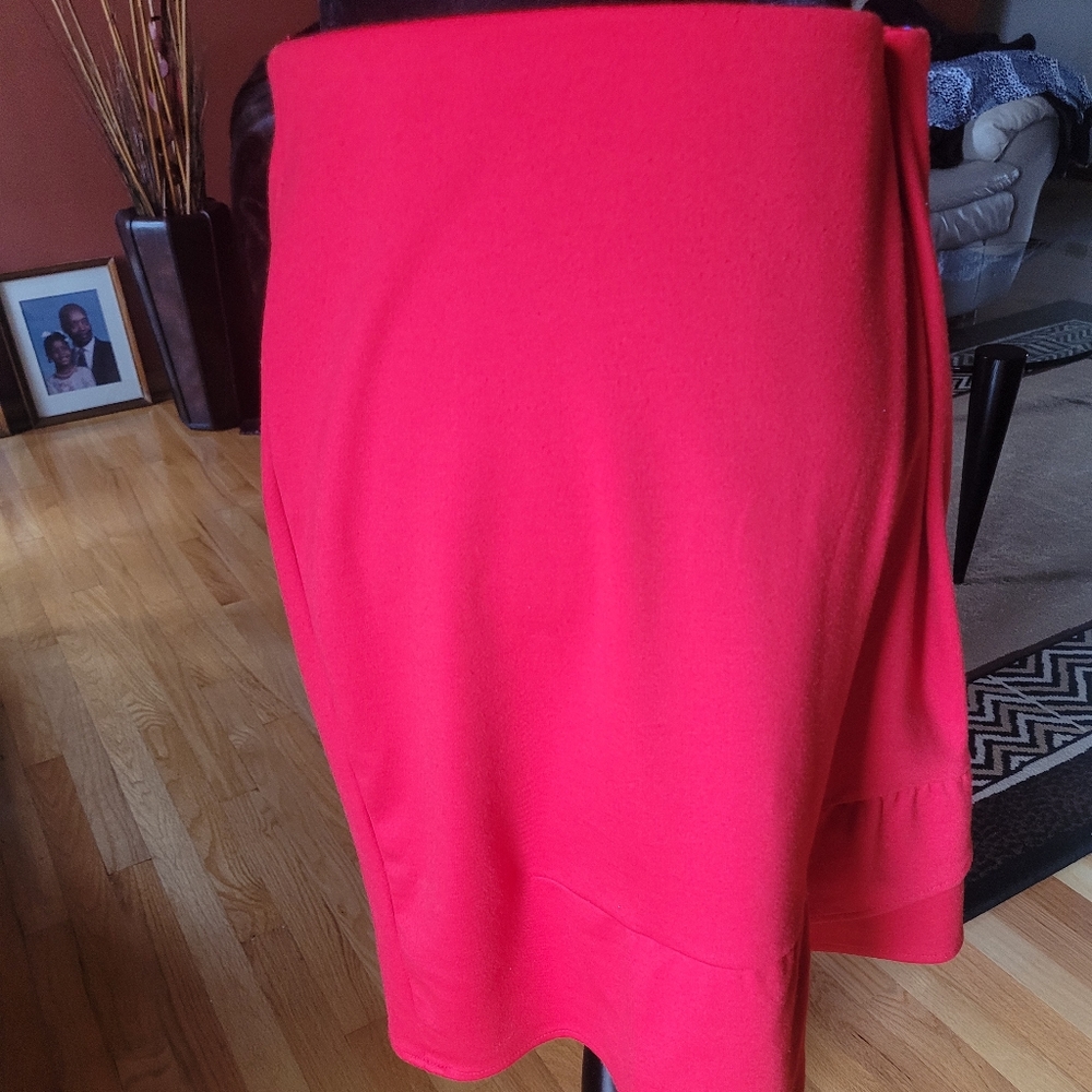 The Limited Red Skirt